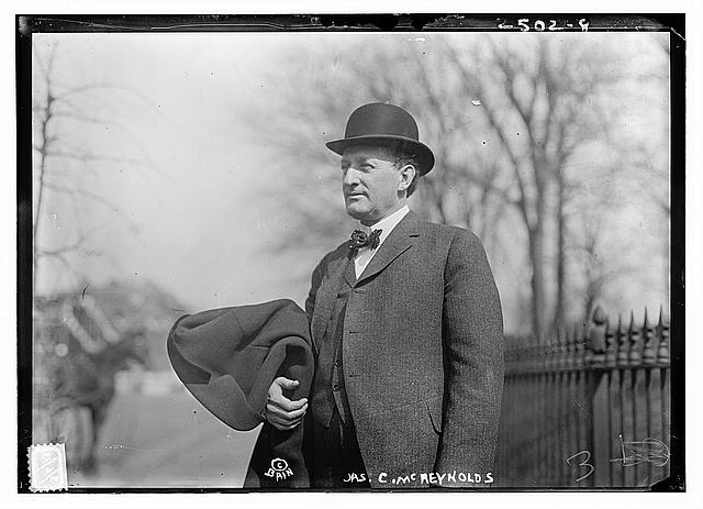 James McReynolds circa 1913 LOC - Bain News Service